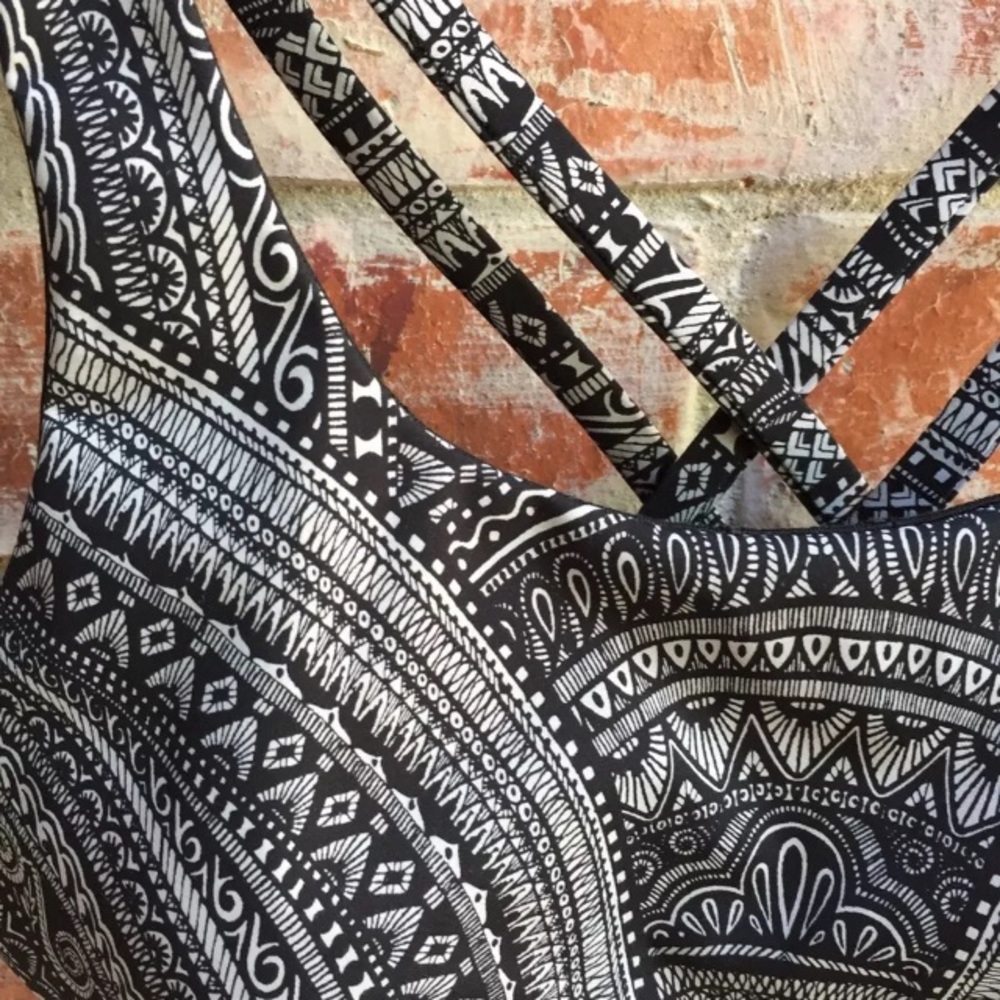 Lululemon Energy Sports Bra Nulux Entwined Black 6 - Picture 3 of 6